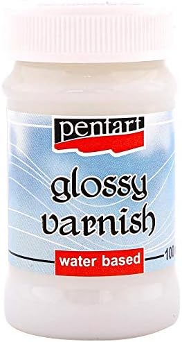 Лак финишный на водной основе, глянцевый, 100 мл, Pentart