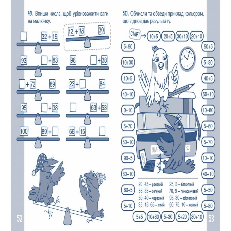 Книга "Довгуша Т.О. КАР. Обчислюємо в межах 100" (у) (8543) 2