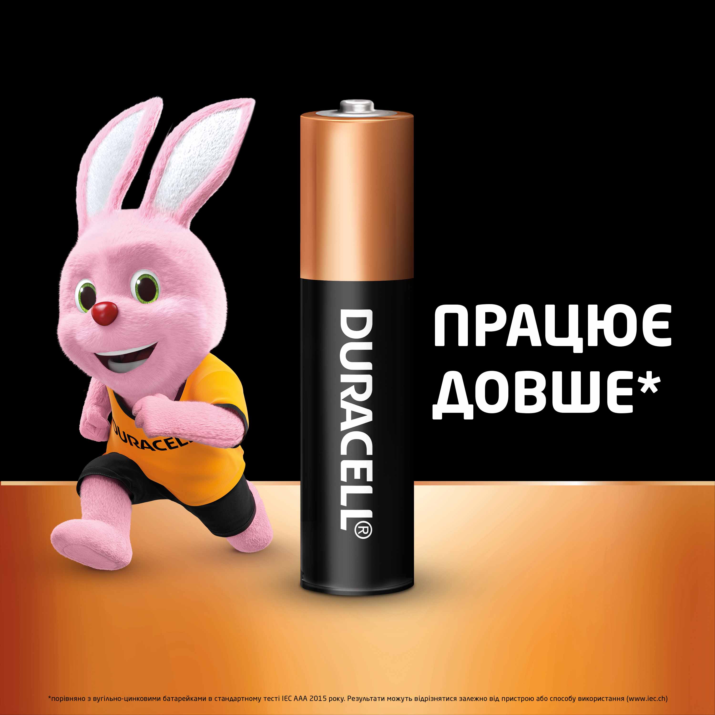 Батарейка DURACELL AAA LR03 MN2400 (2 шт/бл.) цена указ. за бл.. 6