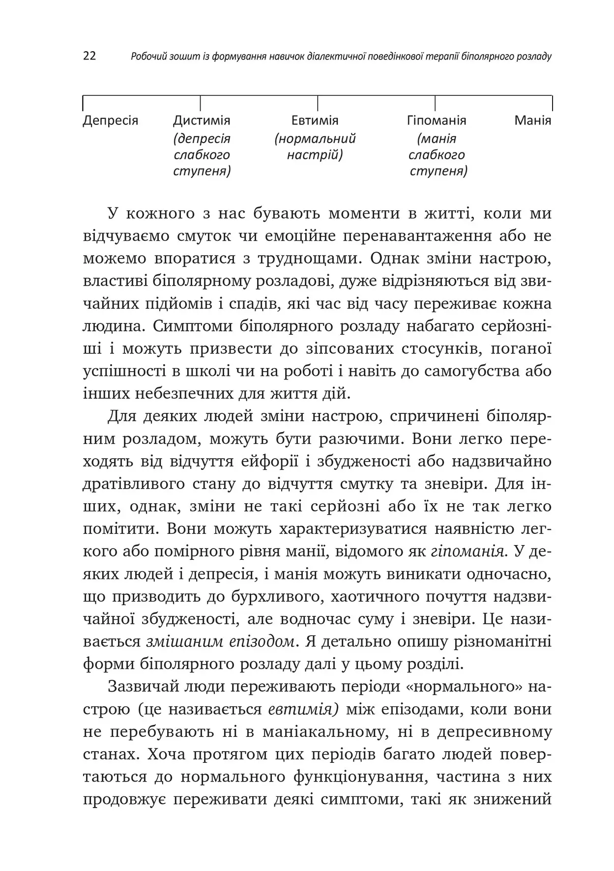Книга "Шері ван Дейк. Робочий зошит із формування навичок ДПТ біполярного розладу" (у) (9004) 6