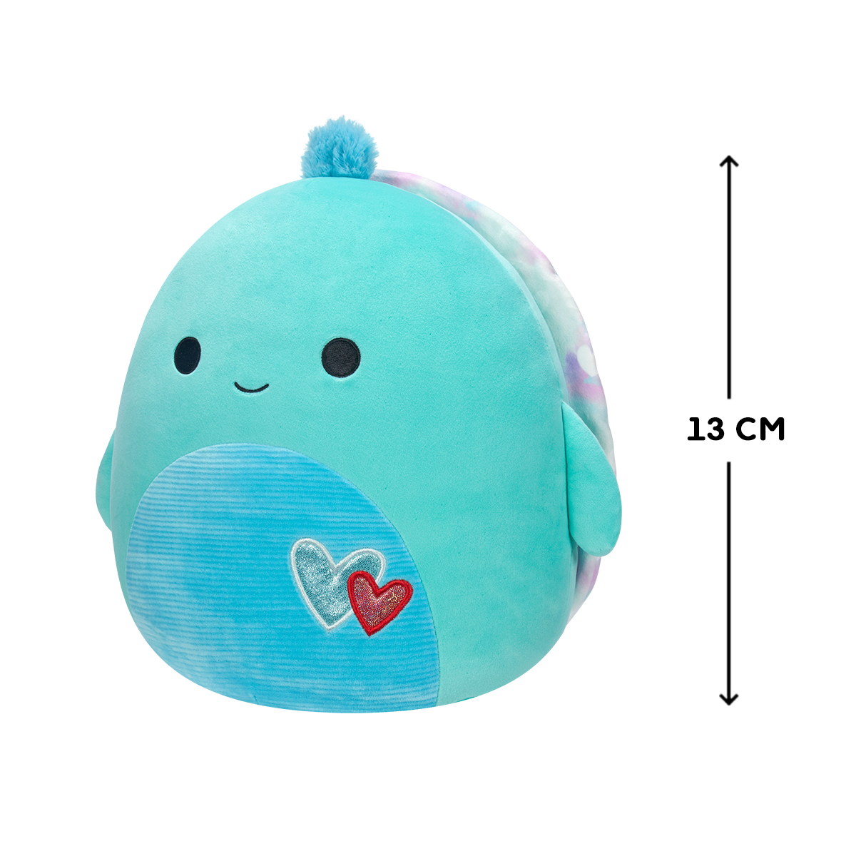 Мягкая игрушка SQUISHMALLOWS – ЧЕРЕПАХА КАСКАД, 13 см, SQVA00808 1
