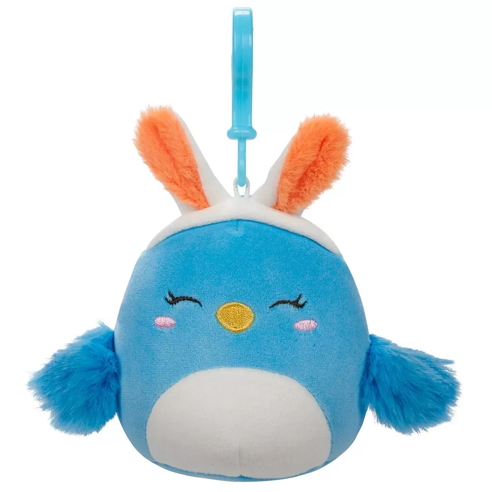 Мягкая игрушка на клипсе SQUISHMALLOWS - ПТИЧКА БЕБЕ, 9 см, SQCP00183