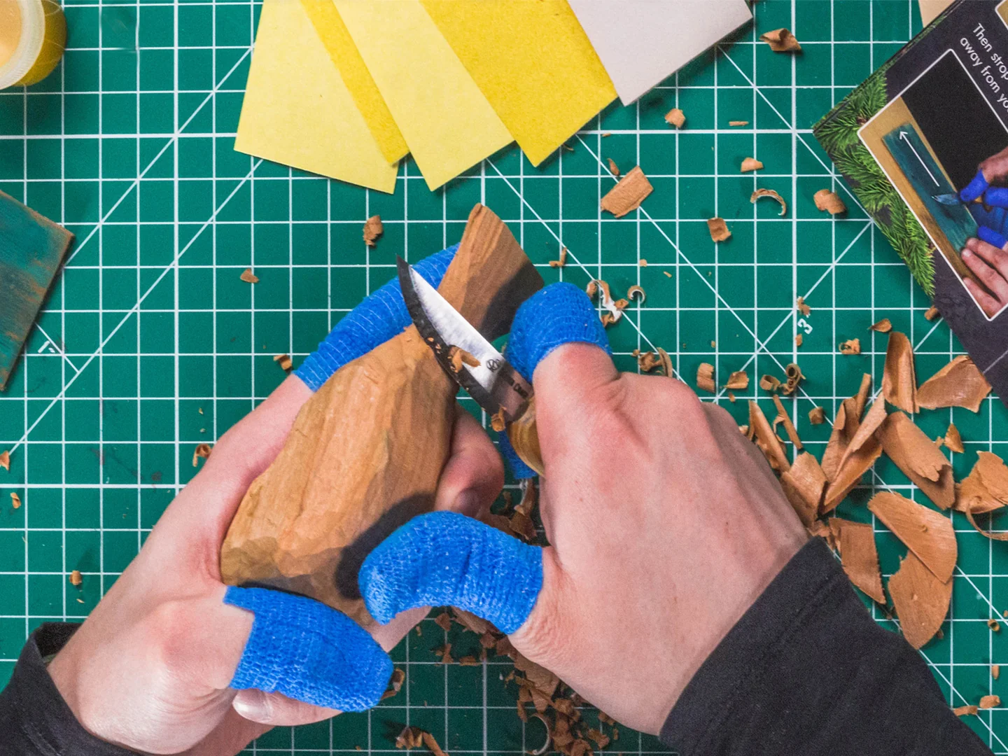 Набор для хобби Comfort Bird Carving, DIY 01 5