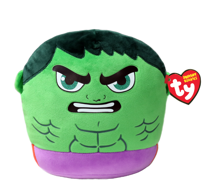 Игрушка мягкая TY Squish-a-boos "Hulk" 20 см, 39252