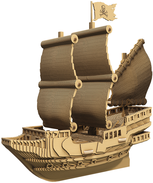 Картонный конструктор "Cartonic 3D Puzzle PIRATE SHIP", CARTSHIP