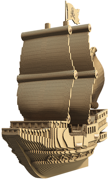 Картонный конструктор "Cartonic 3D Puzzle PIRATE SHIP", CARTSHIP 8