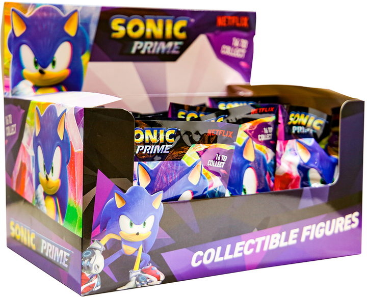 Игровая фигурка Sonic Prime - Приключения Соника и друзей (6,5 см, в дисплее, в ассорт.), SON2005 3