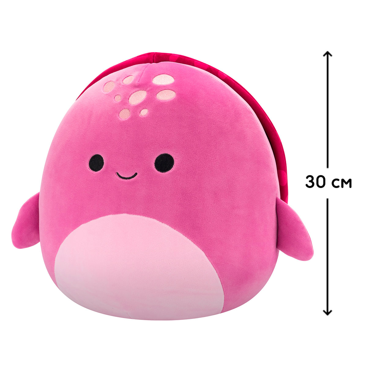 М`яка іграшка SQUISHMALLOWS - ЧЕРЕПАХА ТУДОР, 30 см, SQCR06621 1