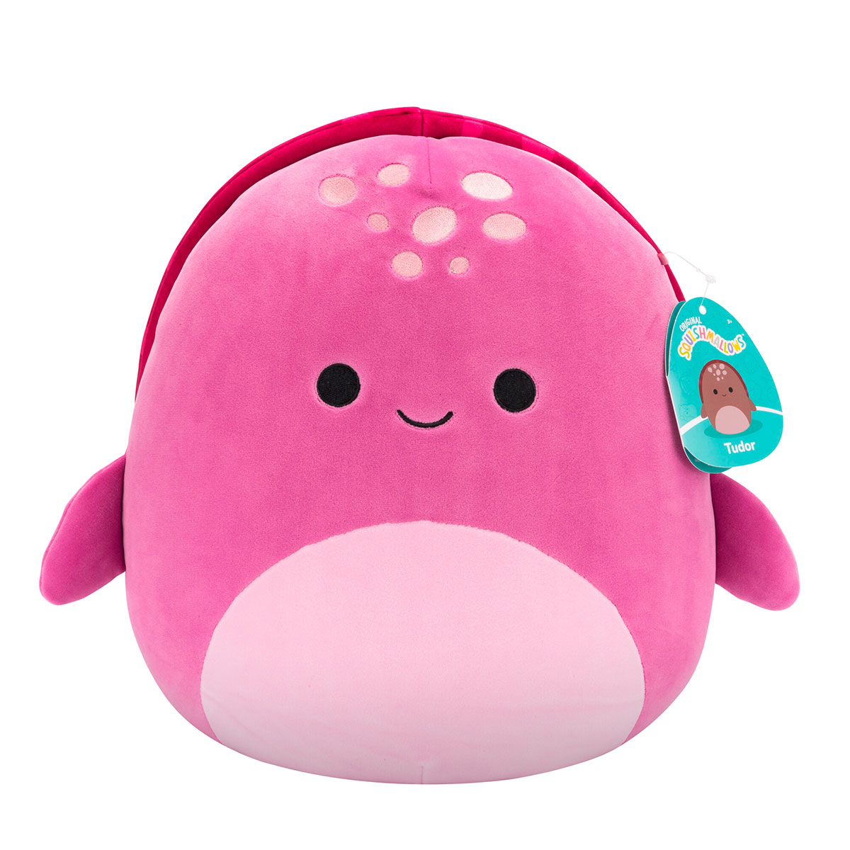 М`яка іграшка SQUISHMALLOWS - ЧЕРЕПАХА ТУДОР, 30 см, SQCR06621 6