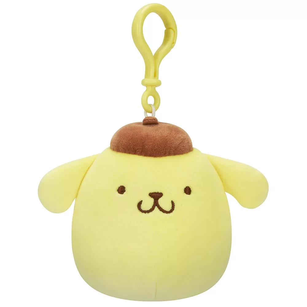 Мягкая игрушка на клипсе SQUISHMALLOWS серии "Хелоу Китти" - ПОМПОМПУРИН, 9 см, SQSN00273
