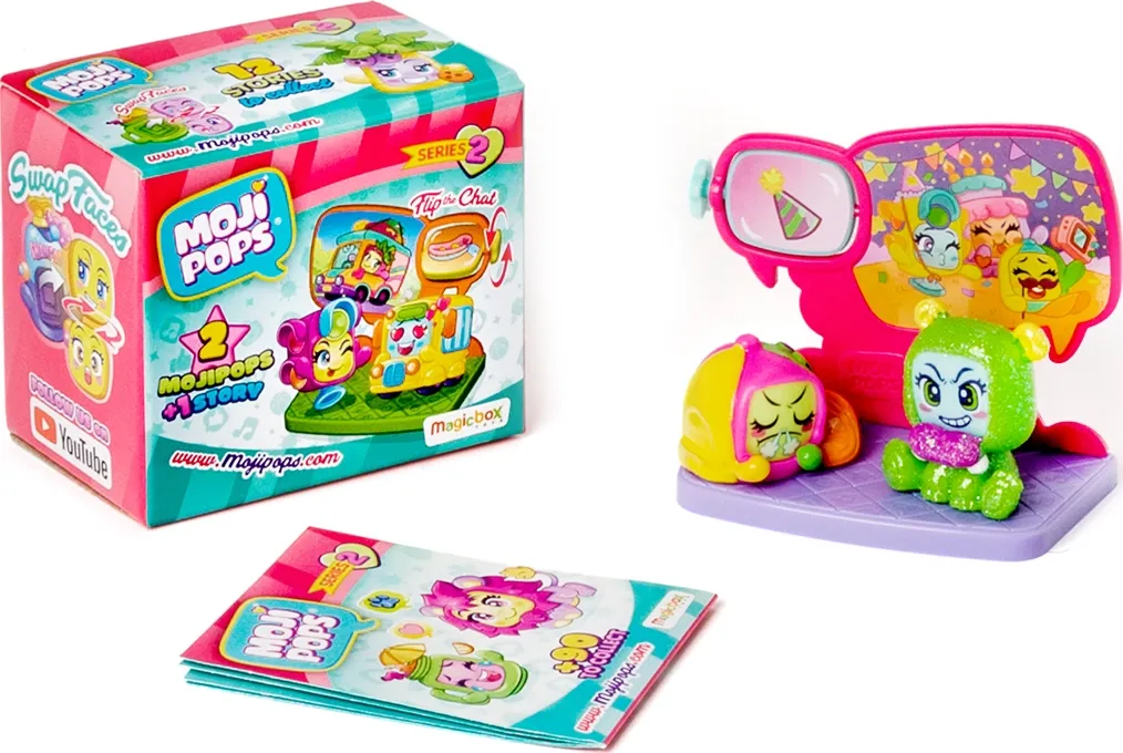 Набір фігурок Moji Pops S2 - Коробочка пригод (2 фігурки, сцена), PMP2D612IN00