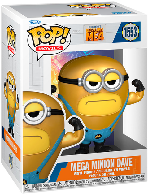 Фигурка Funko Pop серии "Гадкий я 4" - Супер Дэйв, 76049 1