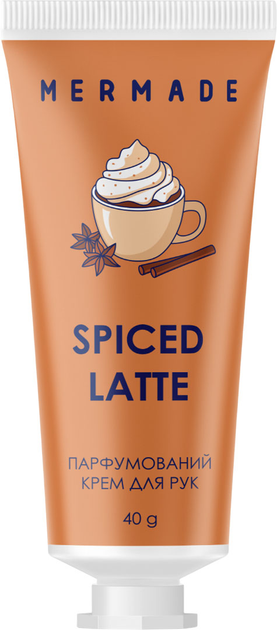 Парфумований крем для рук "Spiced Latte" 40 г, MRPC0009, Mermade