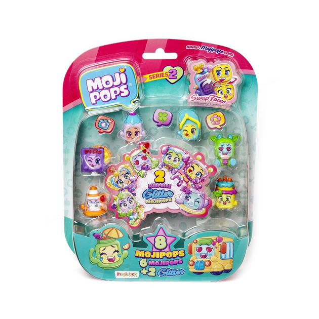 Набор фигурок Moji Pops S2 - Светящийся сюрприз (8 фигурок), PMP2B816IN00