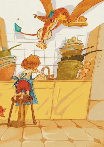 Книга "Пригоди Мишка та його друзів: Друг із Мезозою. Соловінський С." (у) (9509) 4
