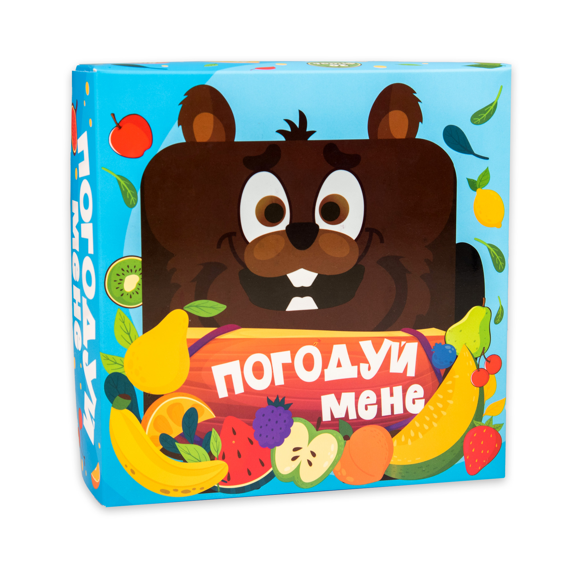 Игра настольная развивающая "Покорми меня - бобер" (укр) 30378, ТМ "Strateg"