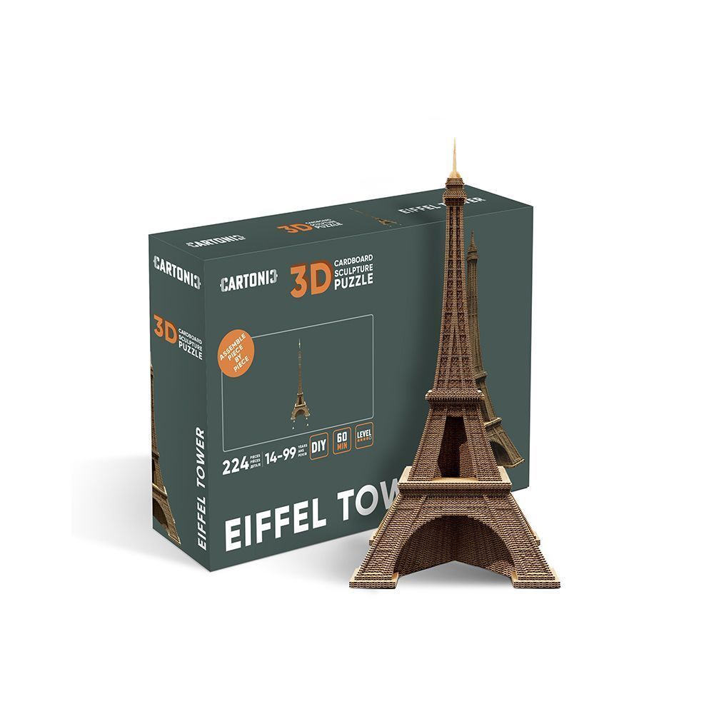Картонный конструктор "Cartonic 3D Puzzle Eiffel Tower", CARTEIFF