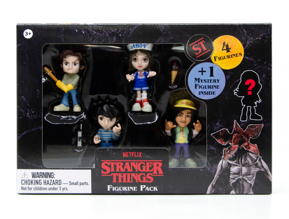 Набір колекційних фігурок Stranger Things 4+1, set 2, 15005-1
