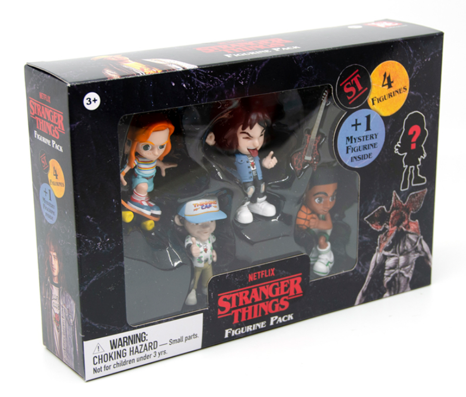 Набор коллекционных фигурок Stranger Things 4+1, set 1, 15005 1