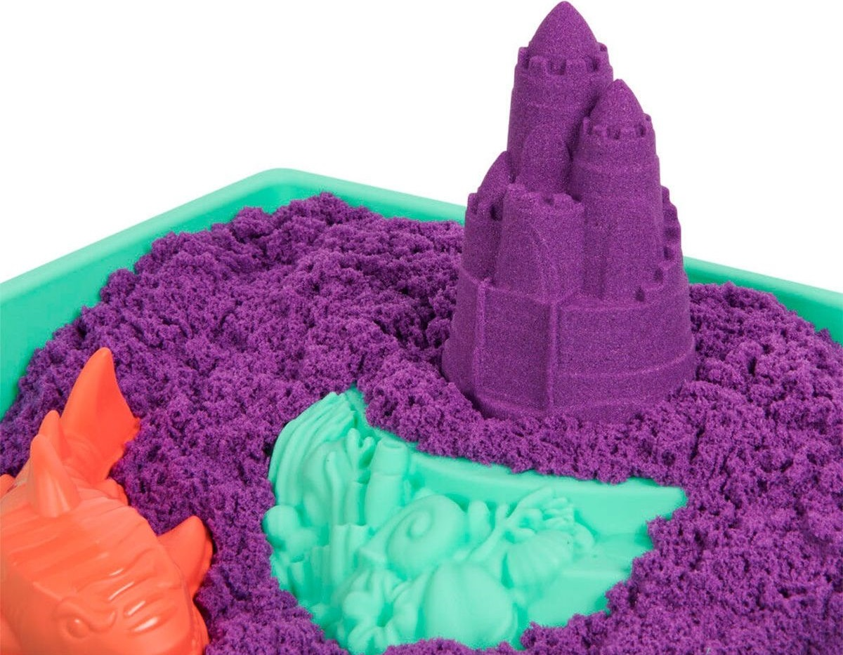 Набір для творчості Kinetic sand V2 Замок з піску (фіолетовий, 454 г, аксес.), 71402 2