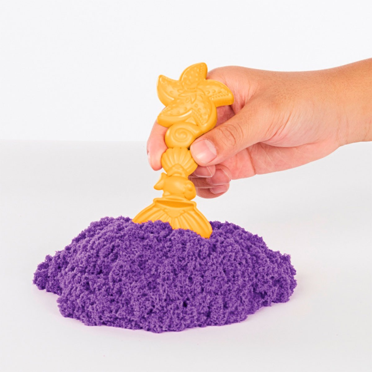Набір для творчості Kinetic sand V2 Замок з піску (фіолетовий, 454 г, аксес.), 71402 4
