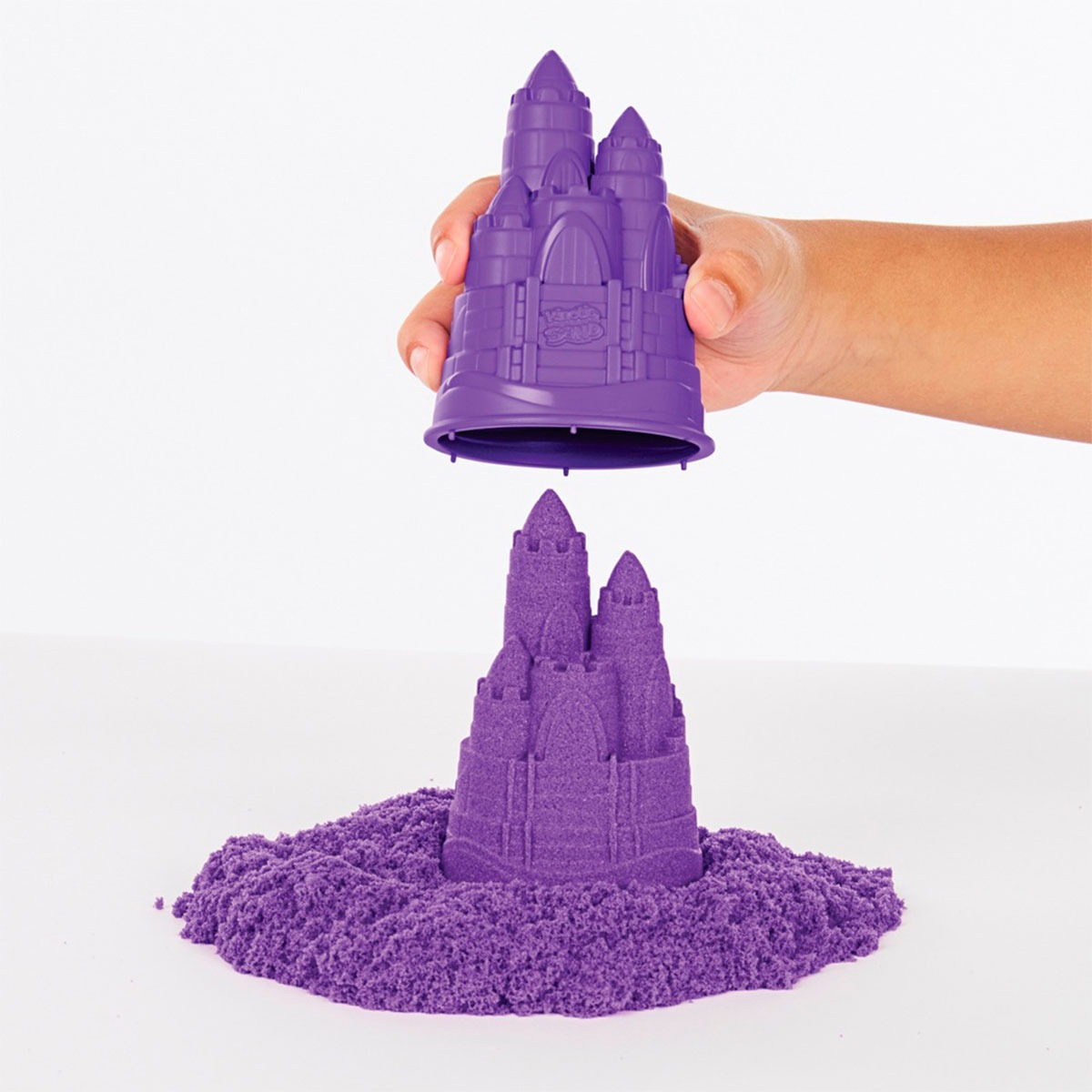 Набір для творчості Kinetic sand V2 Замок з піску (фіолетовий, 454 г, аксес.), 71402 6