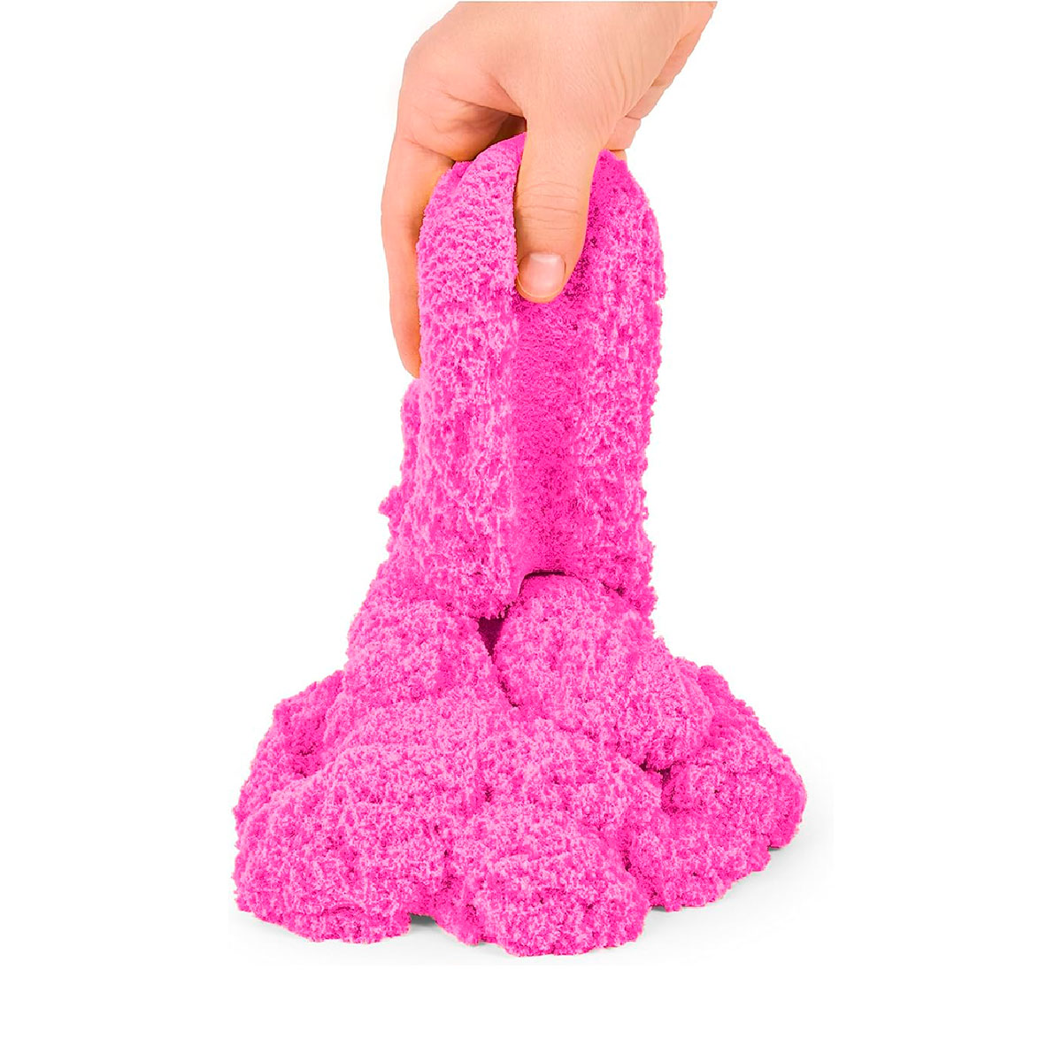 Песок для детского творчества Kinetic sand colour, розовый, 907 гр., 71453Pi 1