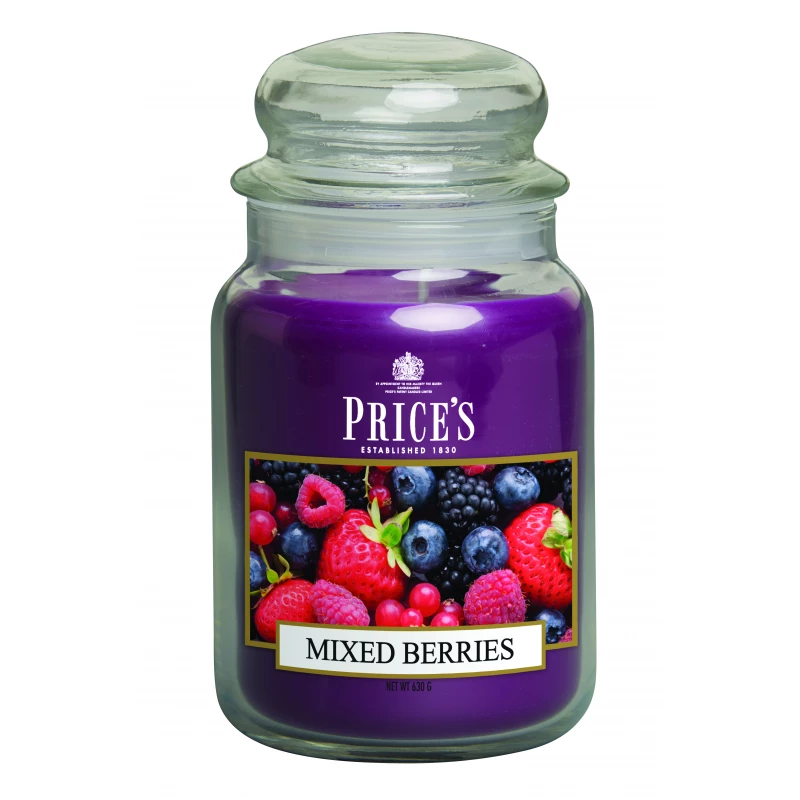 Свічка Ягідний мікс Price`s Candles 630 г, PBJ15