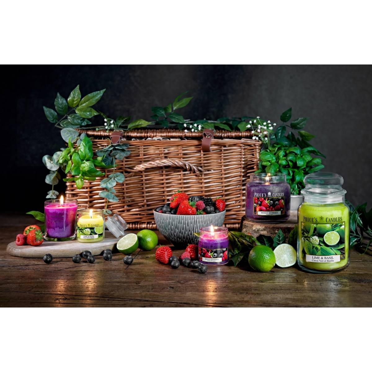 Свічка Ягідний мікс Price`s Candles 630 г, PBJ15 1