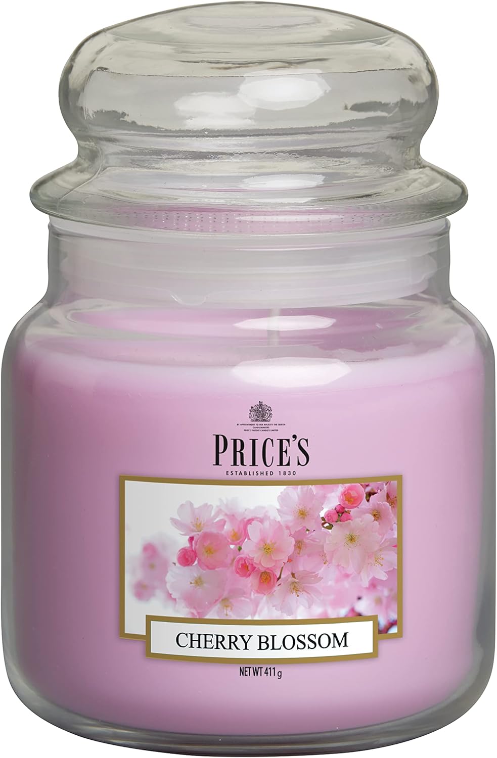Свеча Вишневый цвет Price`s Candles 411 г, PMJ06