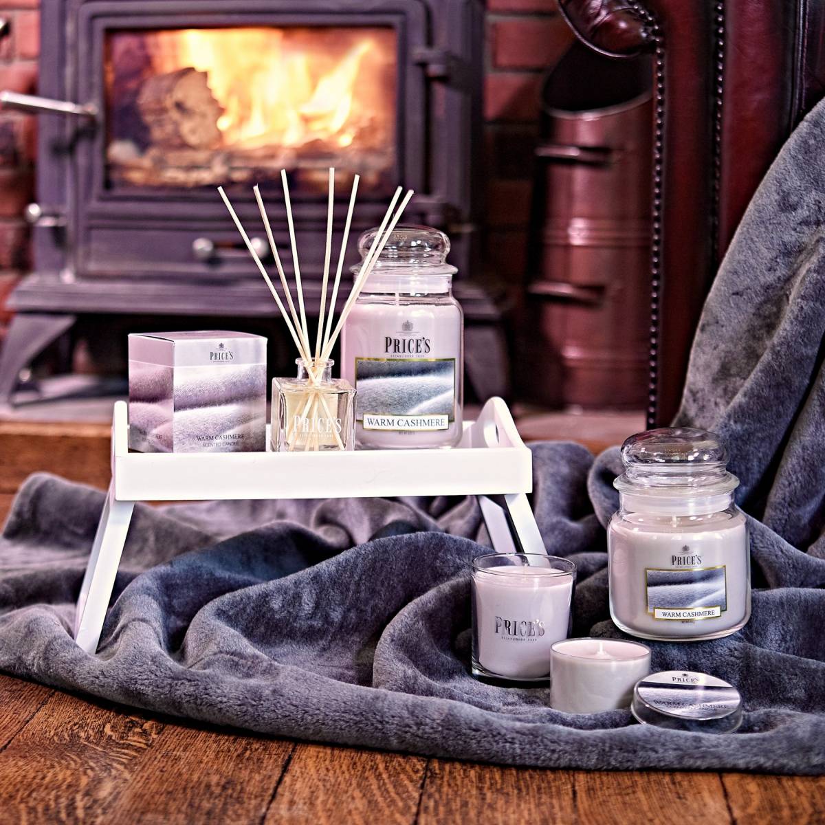 Свічка Теплий кашемір Price`s Candles 630 г, PBJ50 2