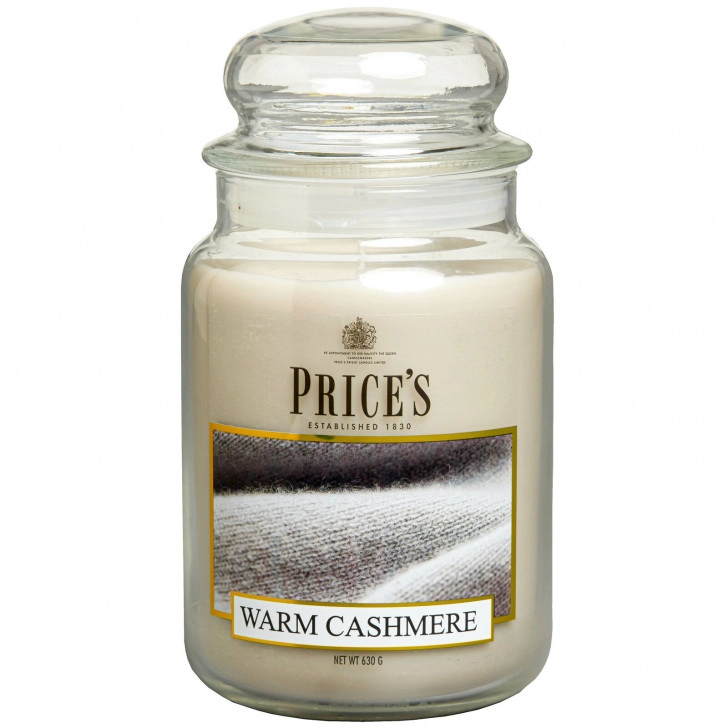 Свічка Теплий кашемір Price`s Candles 630 г, PBJ50