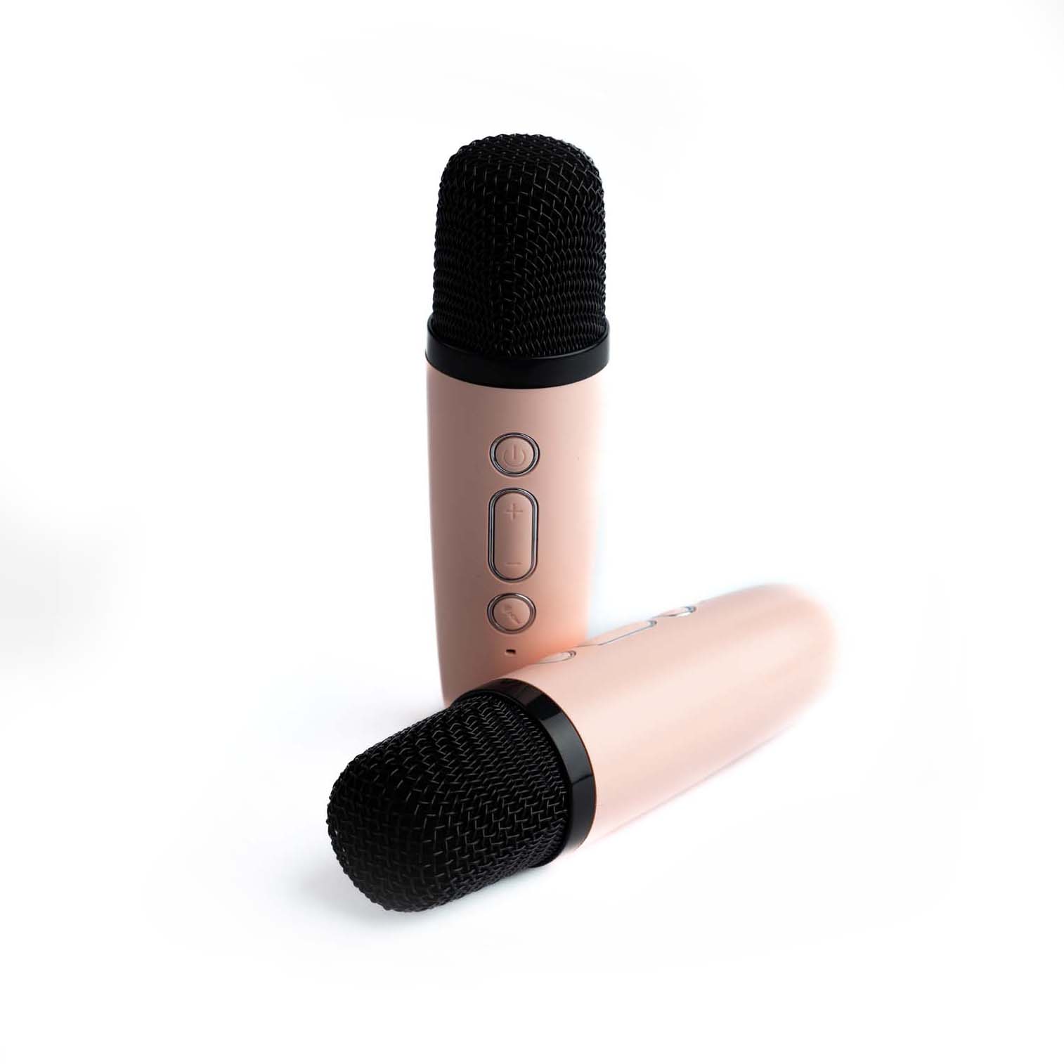 Бездротова колонка, з караоке-системою на 2 мікрофона, K1 pink , beige 3