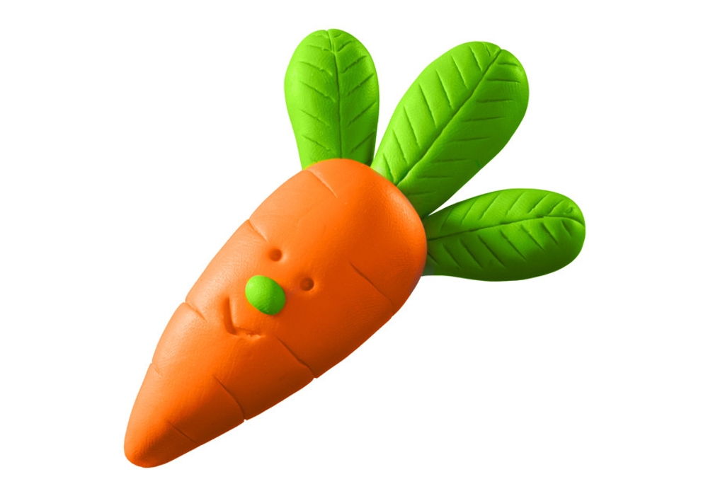 Набір Fimo kids, Весела морквина, 2 шт 1