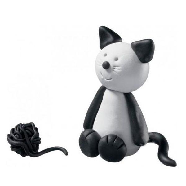 Набір Fimo kids, Кумедний котик, 2 шт 1