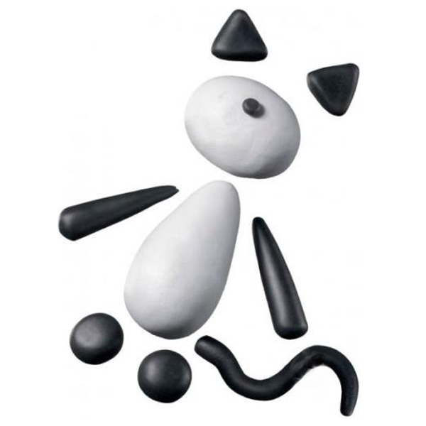Набір Fimo kids, Кумедний котик, 2 шт 2