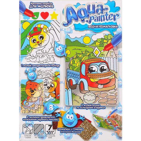 Набор креативного творчества "Aqua Painter" укр. (18), AQP-01-01U,02U,03U...09U 1