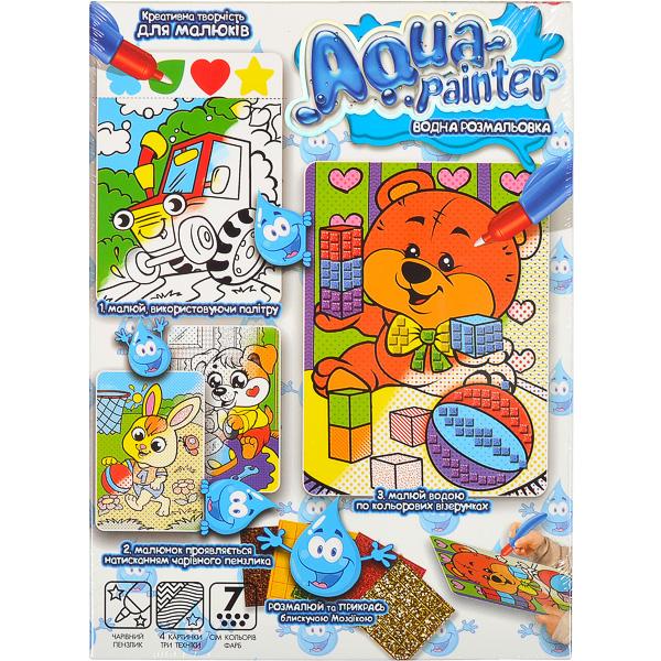 Набор креативного творчества "Aqua Painter" укр. (18), AQP-01-01U,02U,03U...09U 7