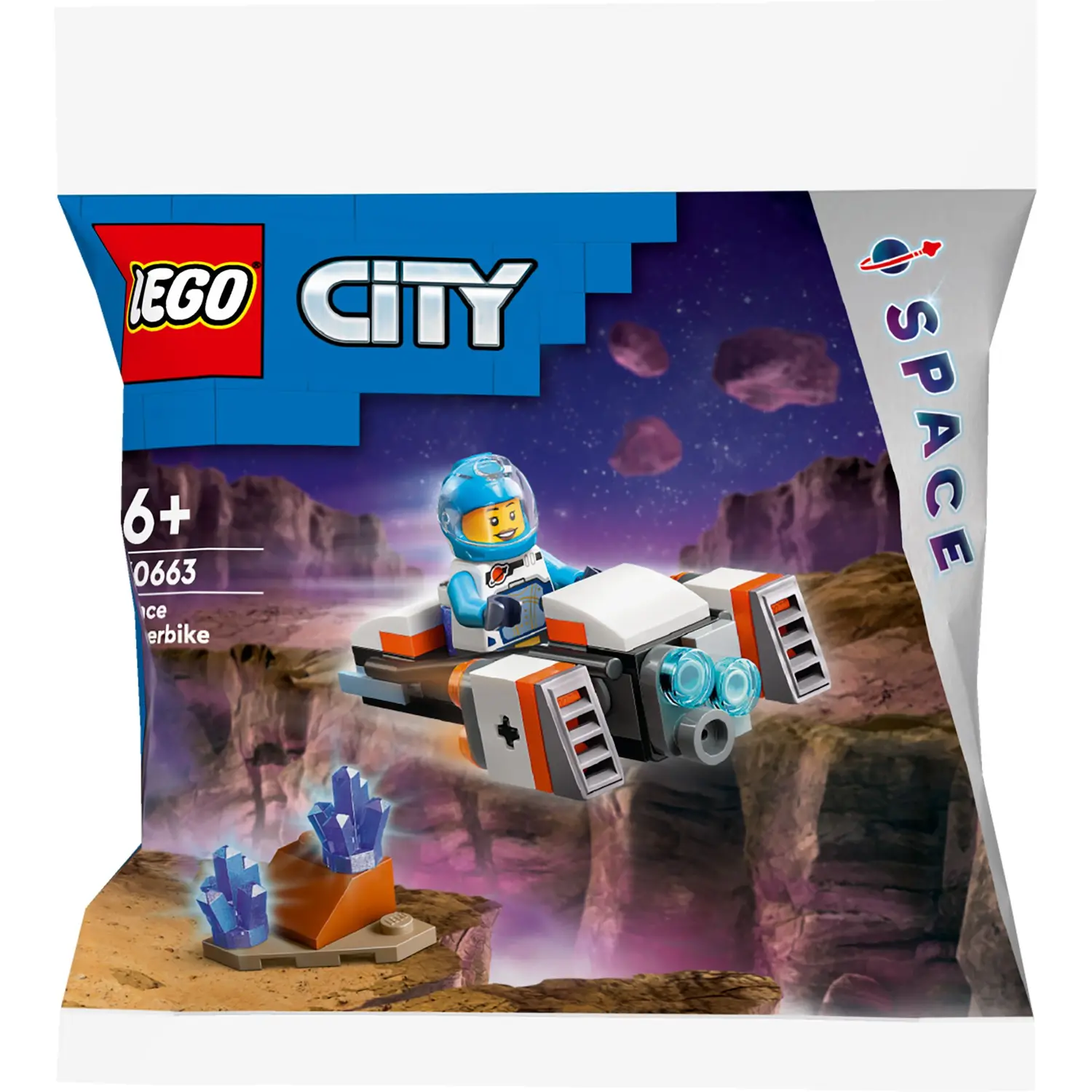 Конструктор Lego City "Космічний мотоцикл", 30663