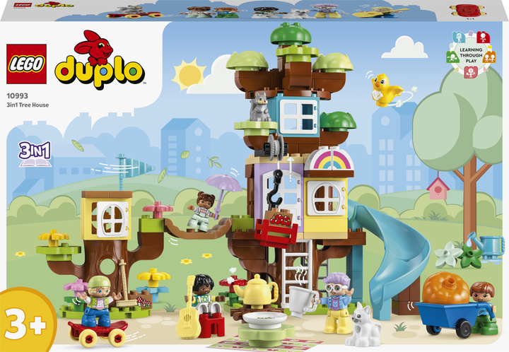 Конструктор Lego Duplo "Домик на дереве 3 в 1", 10993