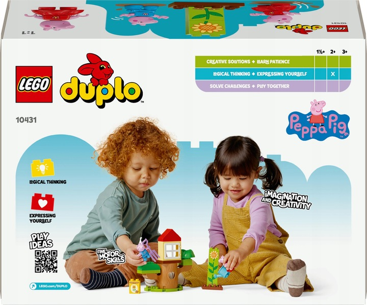 Конструктор Lego Duplo "Сад и домик на дереве Пеппи", 10431