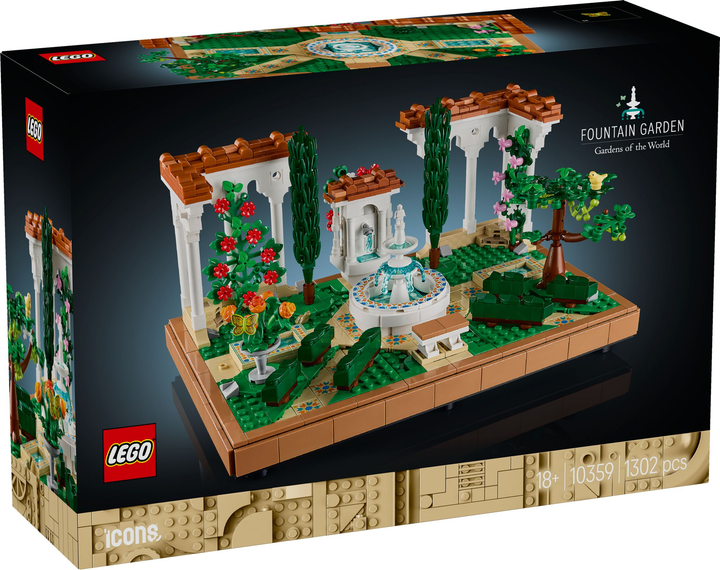 Конструктор Lego Icons "Сад фонтанов", 10359