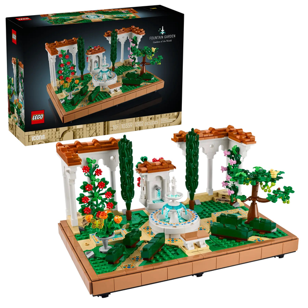Конструктор Lego Icons "Сад фонтанов", 10359 2