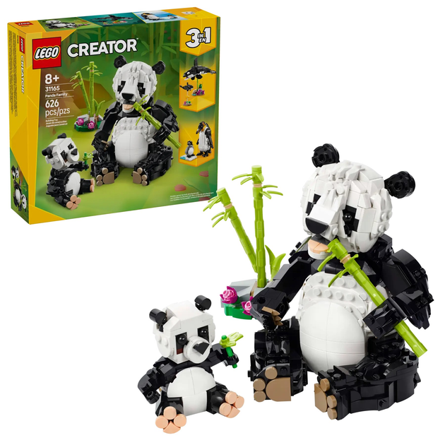 Конструктор Lego Creator "Дикие животные: пандовые", 31165 1