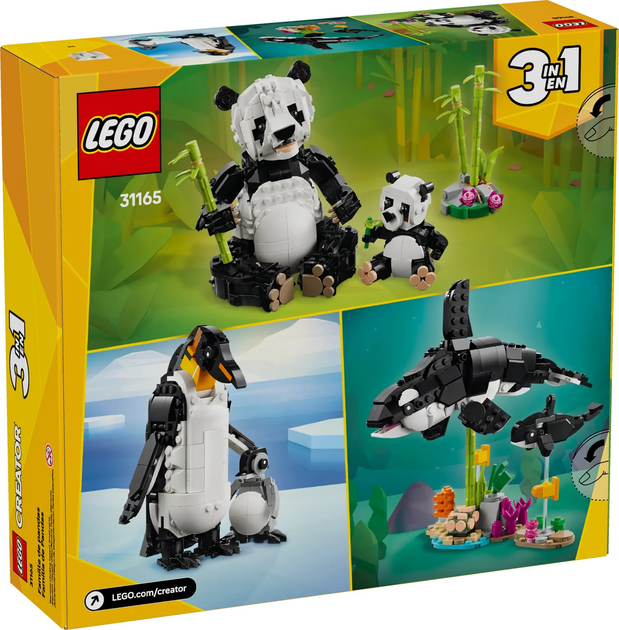 Конструктор Lego Creator "Дикие животные: пандовые", 31165 10