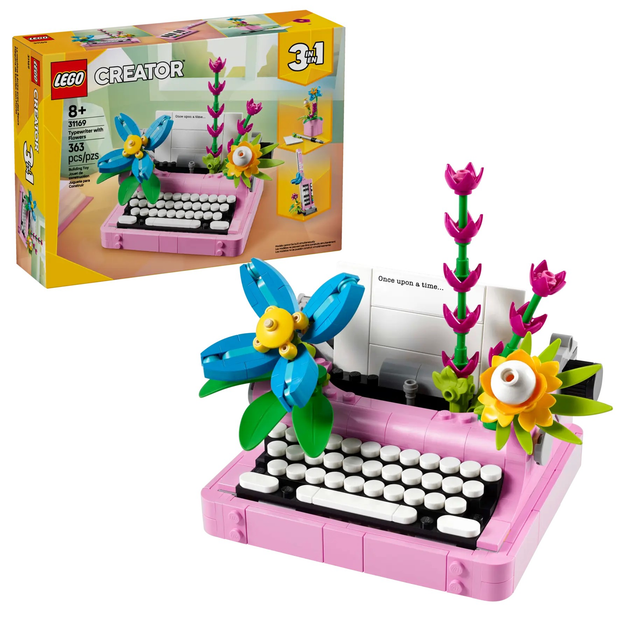 Конструктор Lego Creator "Друкарська машинка з квітами", 31169 2