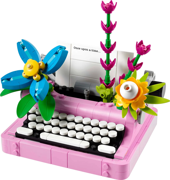Конструктор Lego Creator "Друкарська машинка з квітами", 31169 3