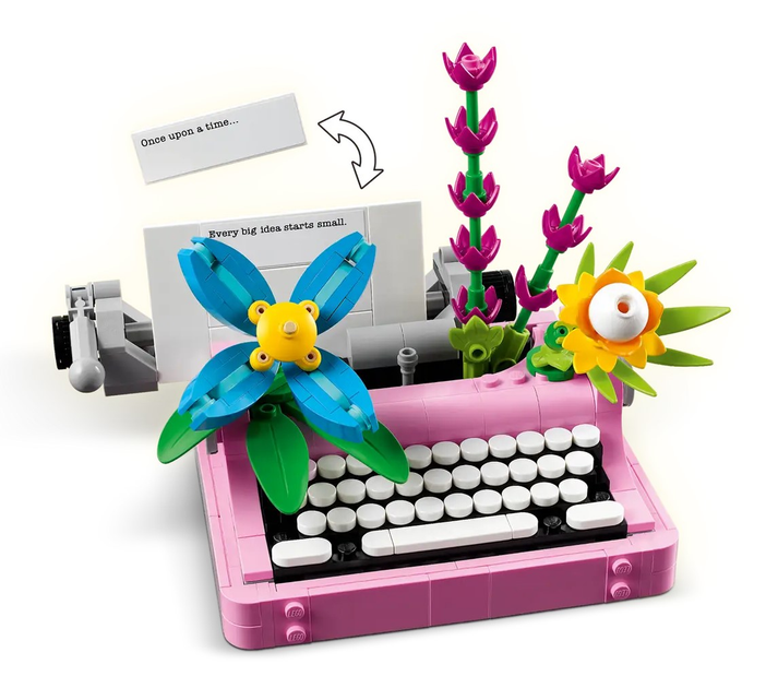 Конструктор Lego Creator "Друкарська машинка з квітами", 31169 4