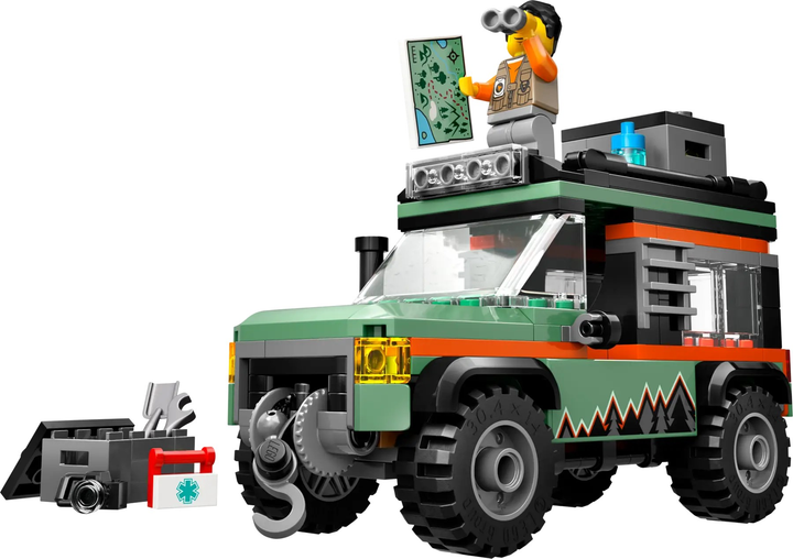 Конструктор Lego City "Внедорожный горный грузовик 4x4", 60447 4