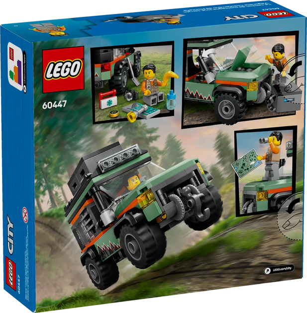 Конструктор Lego City "Внедорожный горный грузовик 4x4", 60447 11